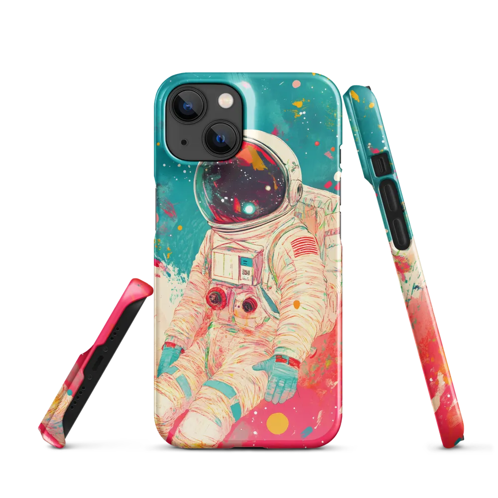 Cosmic Explorer: An Astronaut's Journey | Phone Case |  14 | Snap Case | Glossy