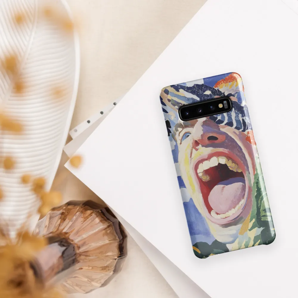 The Echo of Anguish | Phone Case |  S10 | Snap Case | Glossy