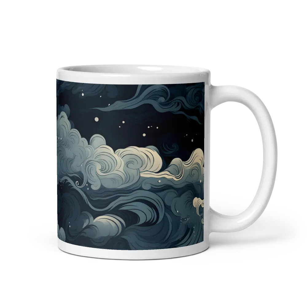 Whispers of the Night Sky | Mug with White inside | 11 oz