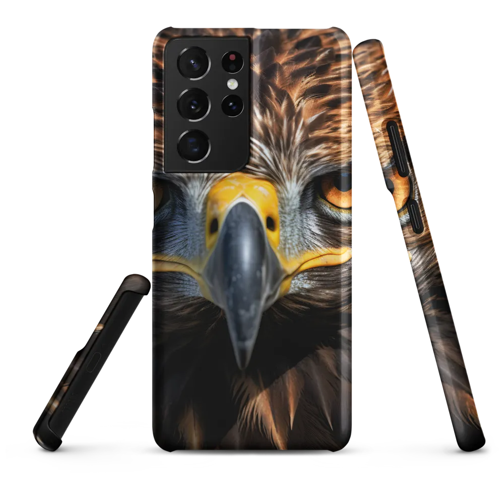 The Intensity of the Eagle | Phone Case |  S21 Ultra | Snap Case | Matte