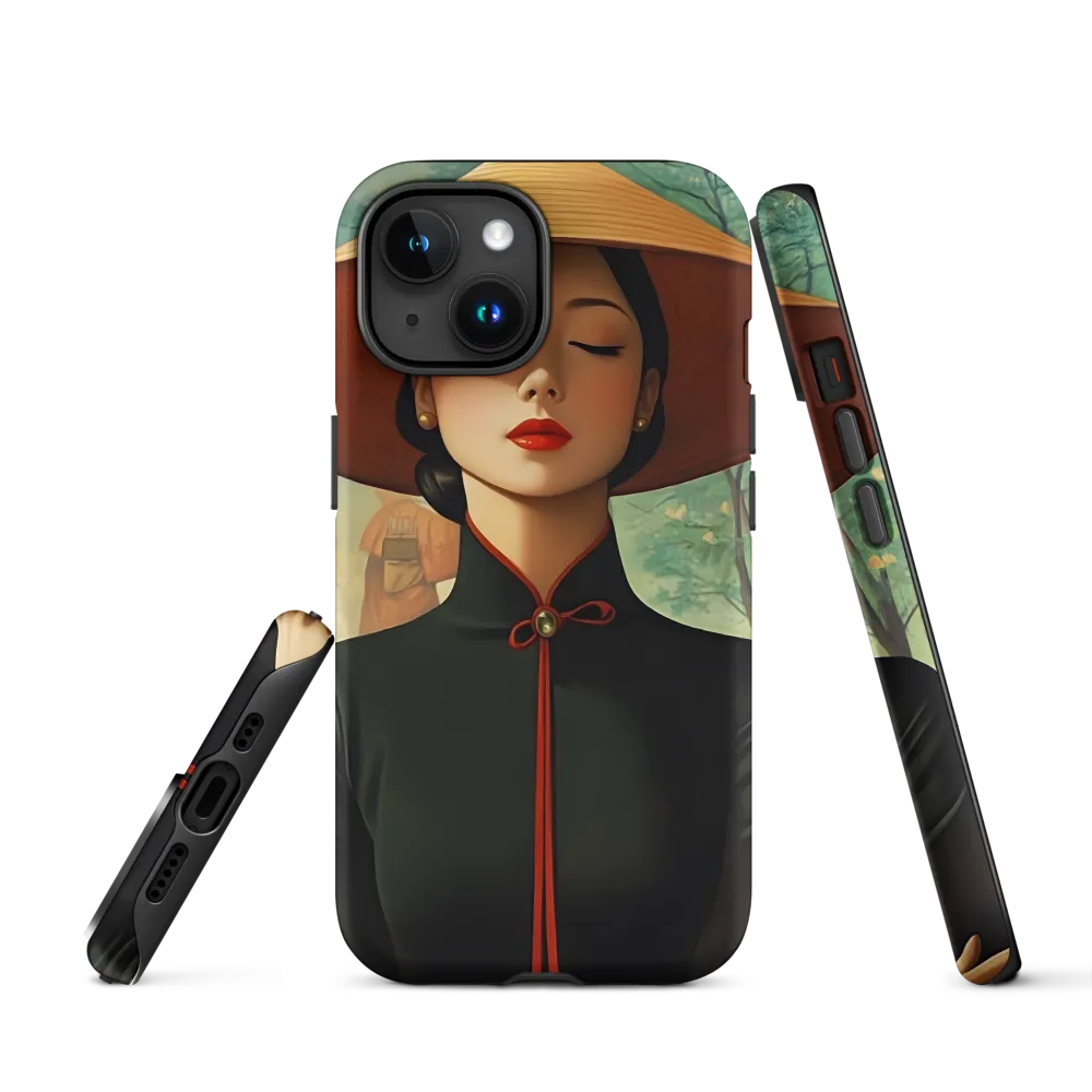 Elegance in Tranquility | Phone Case |  15 | Tough Case | Matte