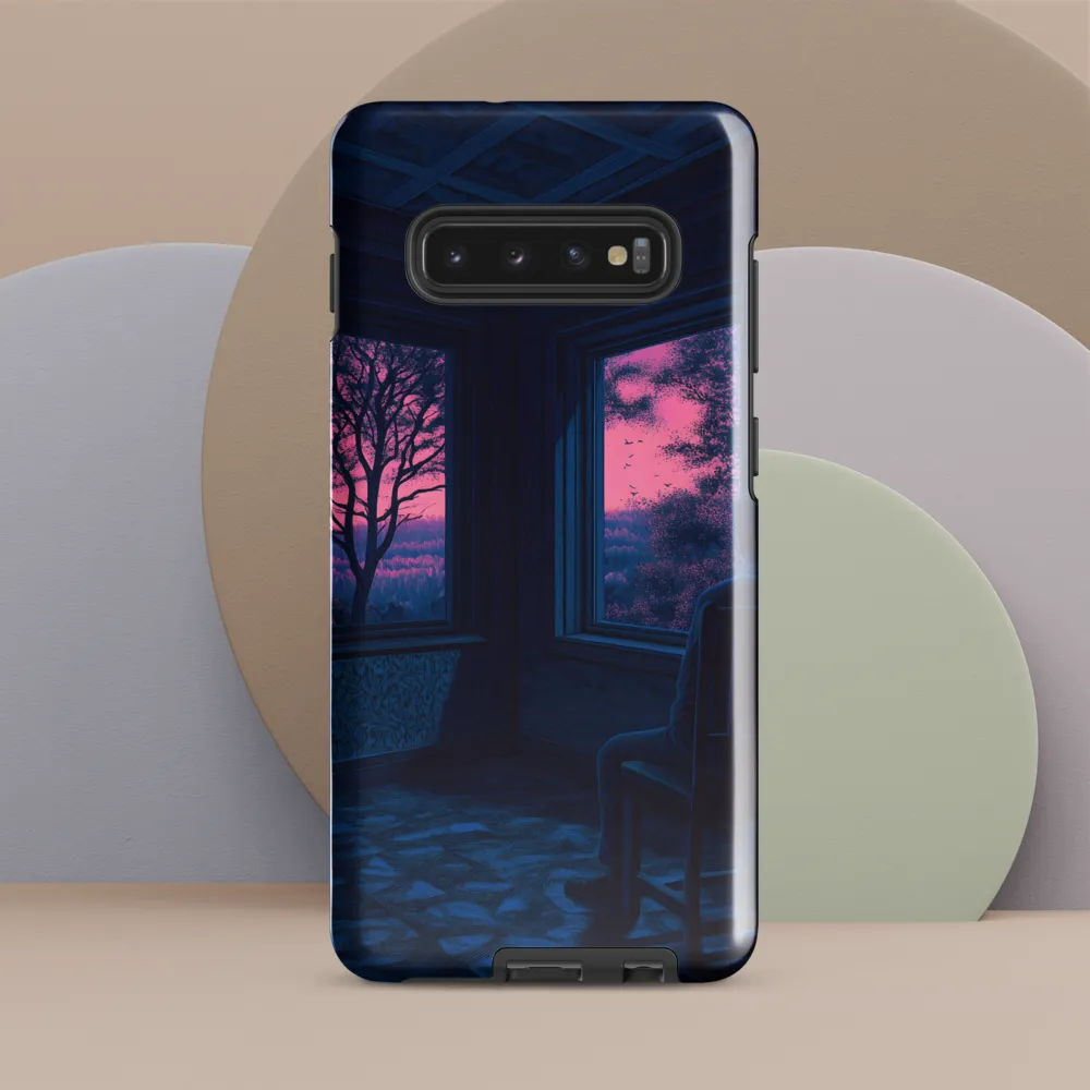 Reflections of Solitude | Phone Case |  S10 Plus | Tough Case | Glossy