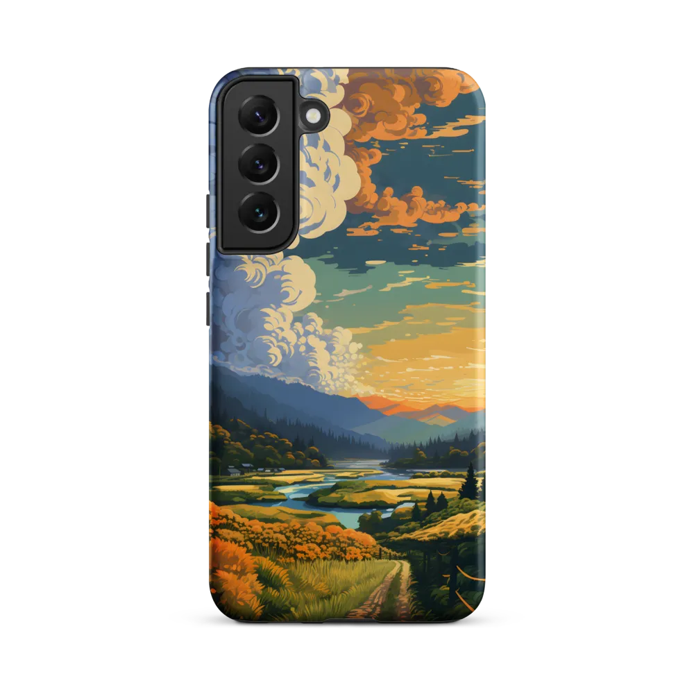 Tranquil Valley at Dusk