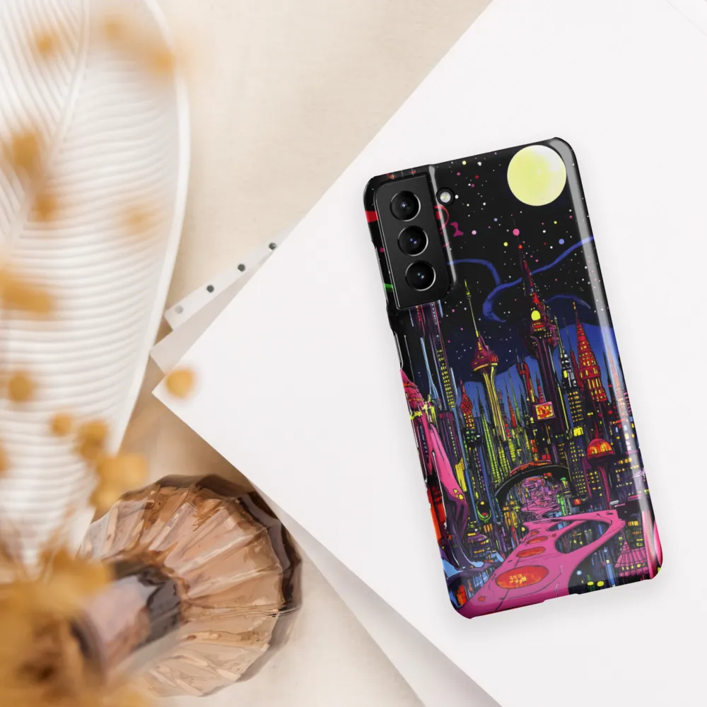 Neon Dreams of a Futuristic City