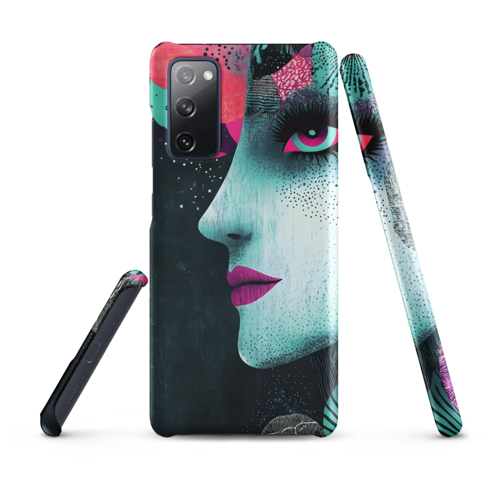 Mystical Beauty in Blue and Pink | Phone Case |  S20 FE | Snap Case | Matte