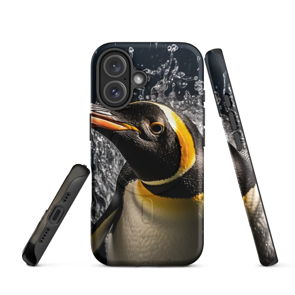 Emerging Majesty: The Penguin in Motion