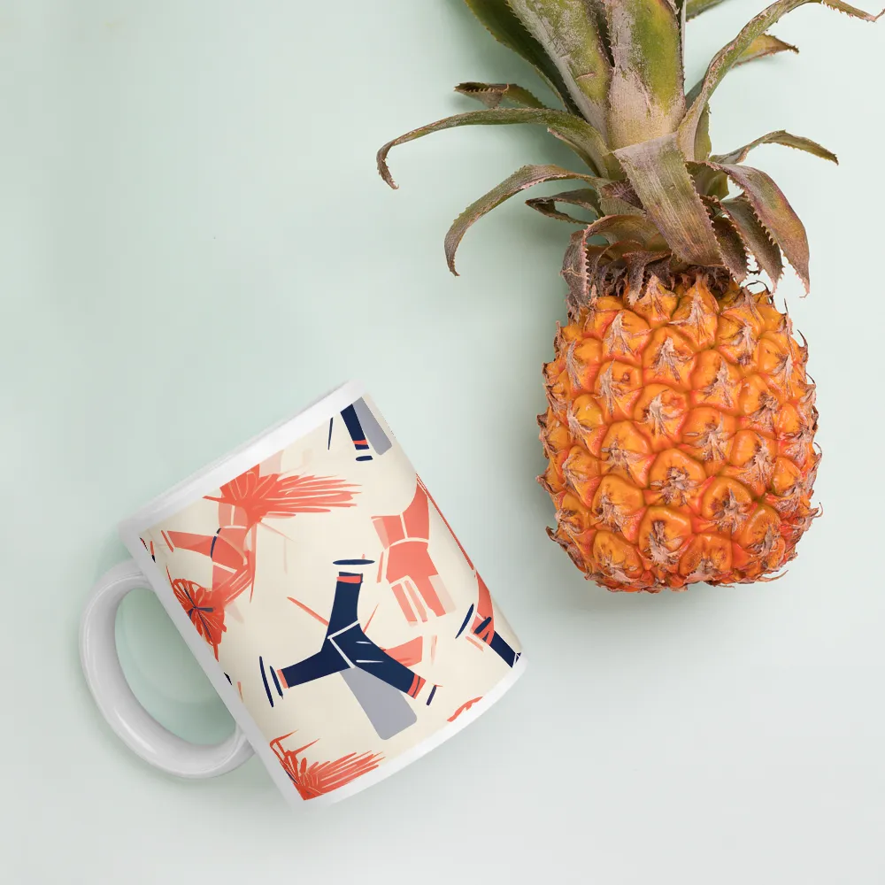 Whimsical Patterns of Nature and Femininity | Mugs | Multiple Sizes & Colors