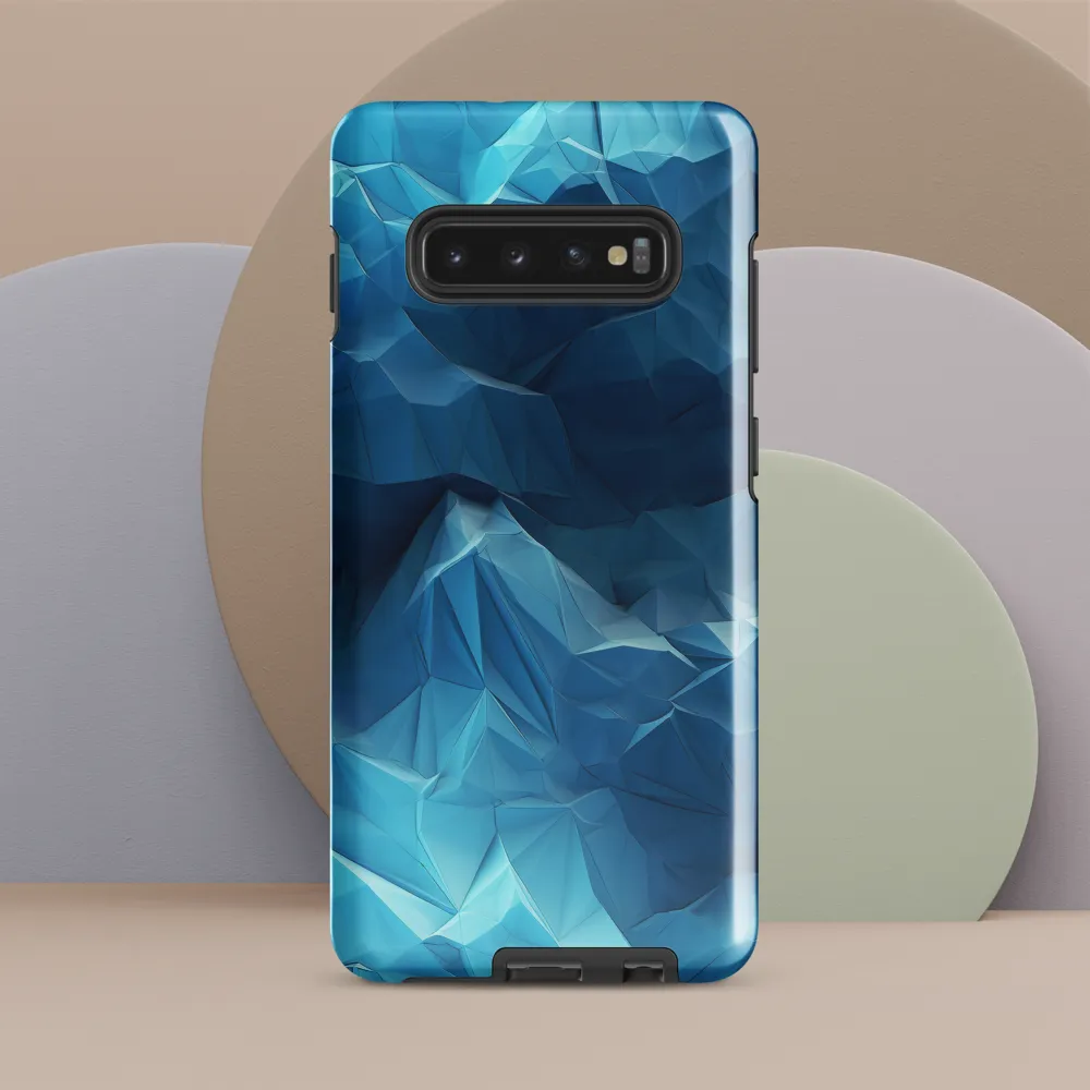 Serenity in Blue | Phone Case |  S10 Plus | Tough Case | Glossy