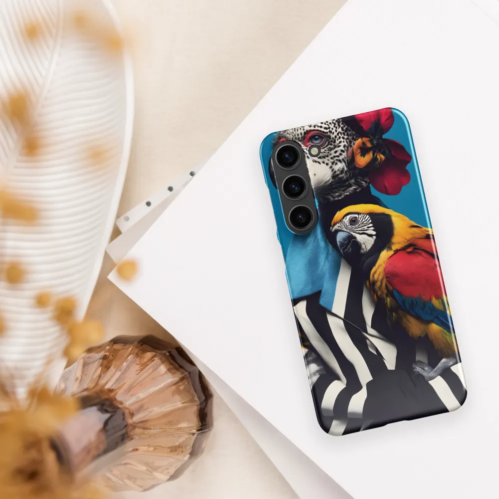 Vibrant Fusion of Flora and Fauna