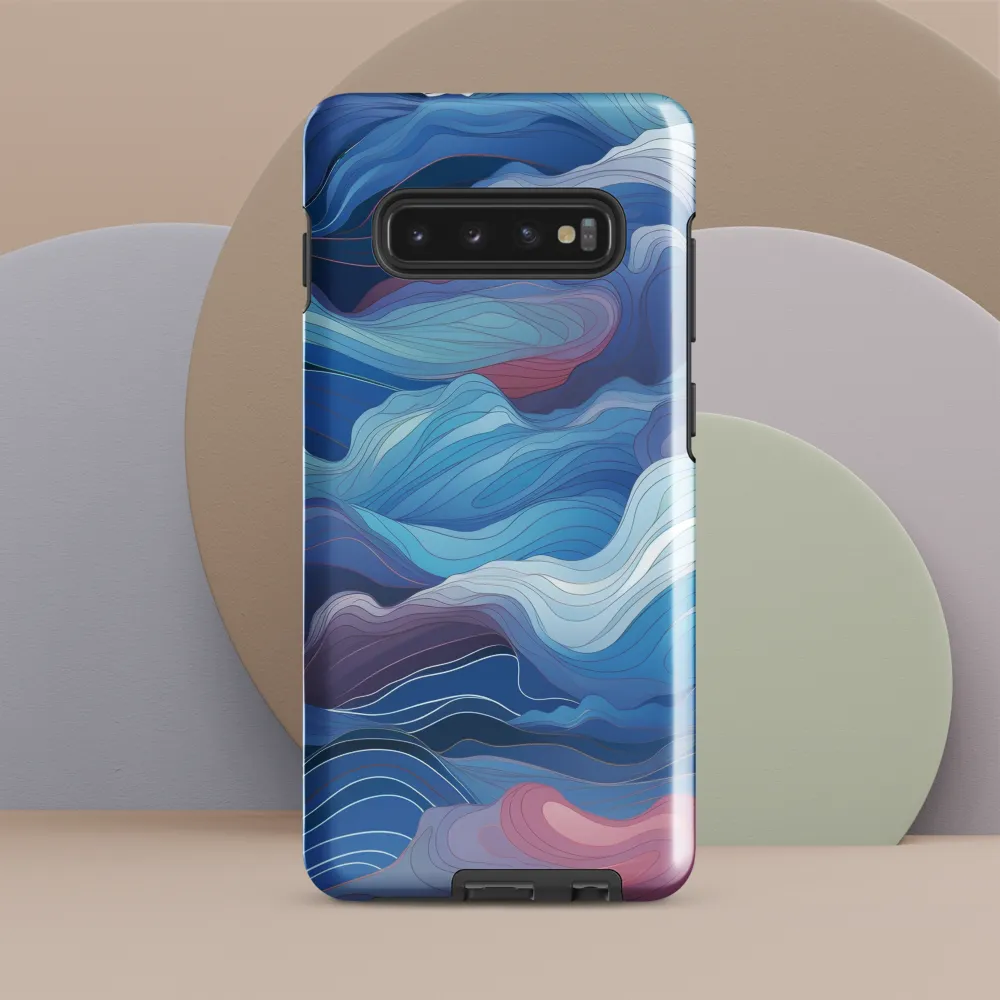 Harmonious Waves | Phone Case |  S10 Plus | Tough Case | Glossy