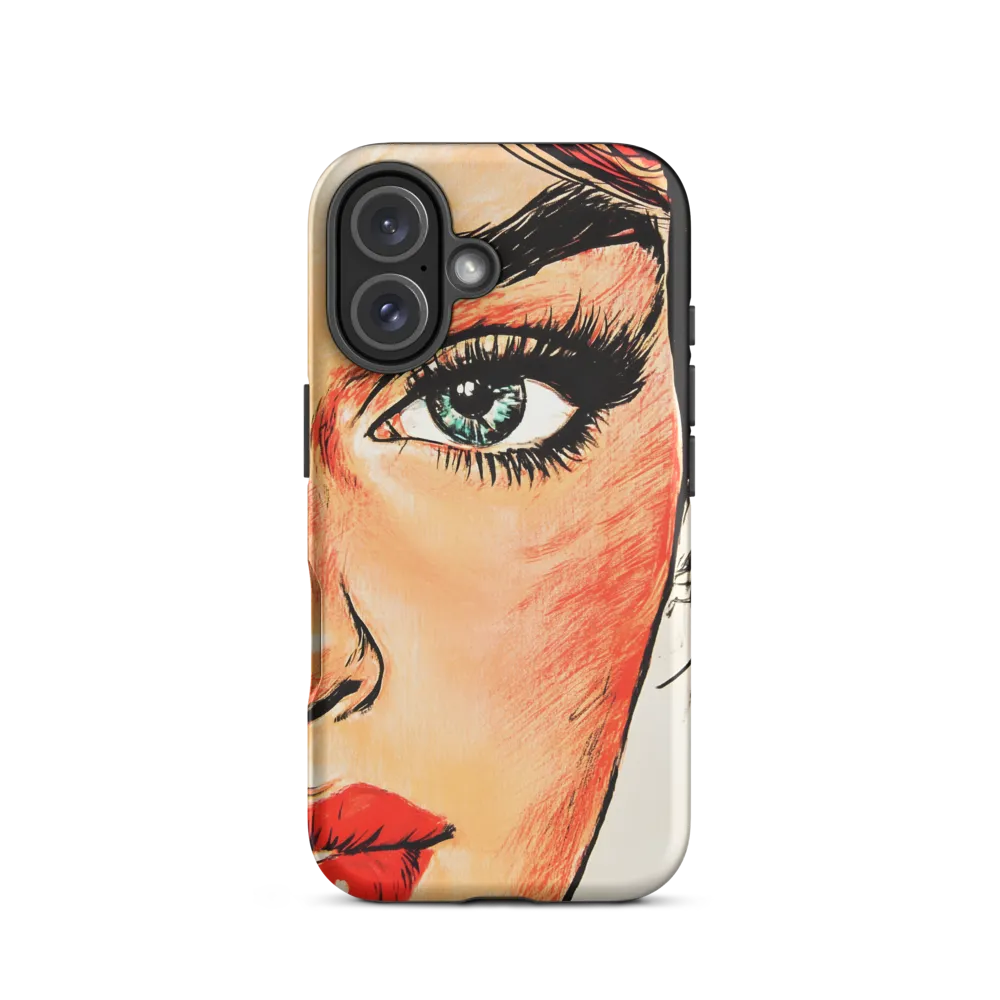 Gaze of Elegance | Phone Case |  16 | Tough Case | Matte