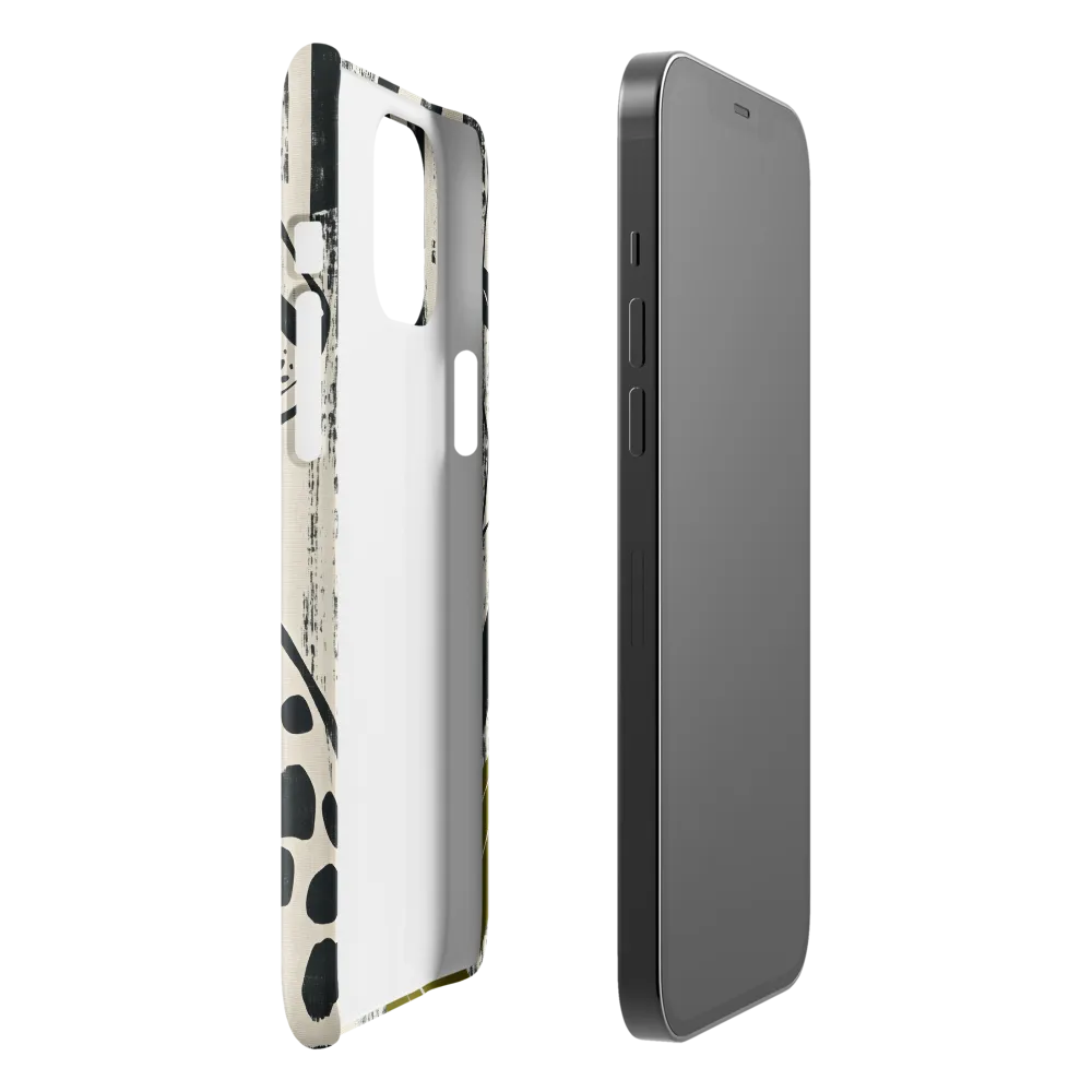 Leopard in Silhouette: A Modern Appeal | Phone Case |  12 Pro Max | Snap Case | Glossy