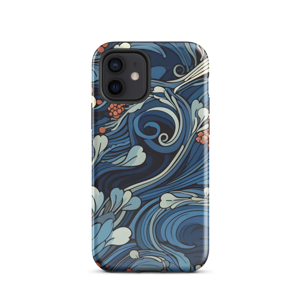 Nature's Elegance: An Oceanic Tapestry | Phone Case |  12 | Tough Case | Glossy