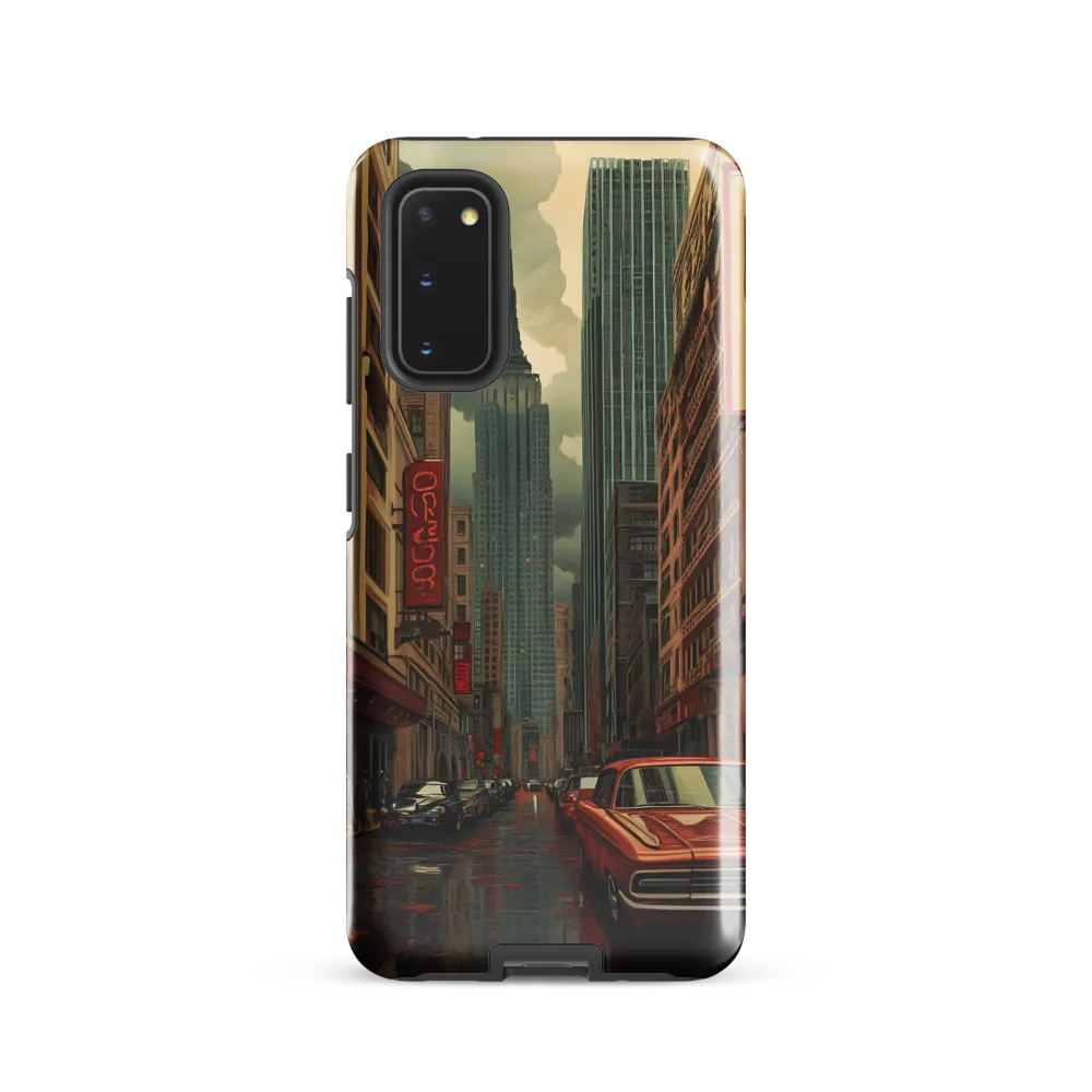 Nostalgic Cityscape: Reflections of a Forgotten Era