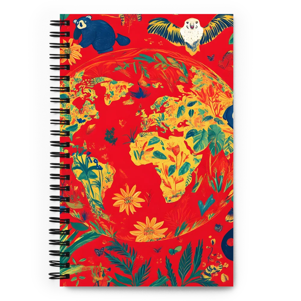 Celebration of Life on Earth | Spiral Notebook