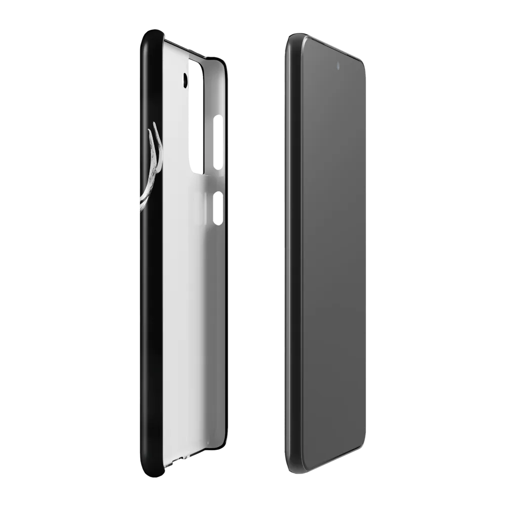 The Elegance of Solitude | Phone Case |  S21 Plus | Snap Case | Glossy