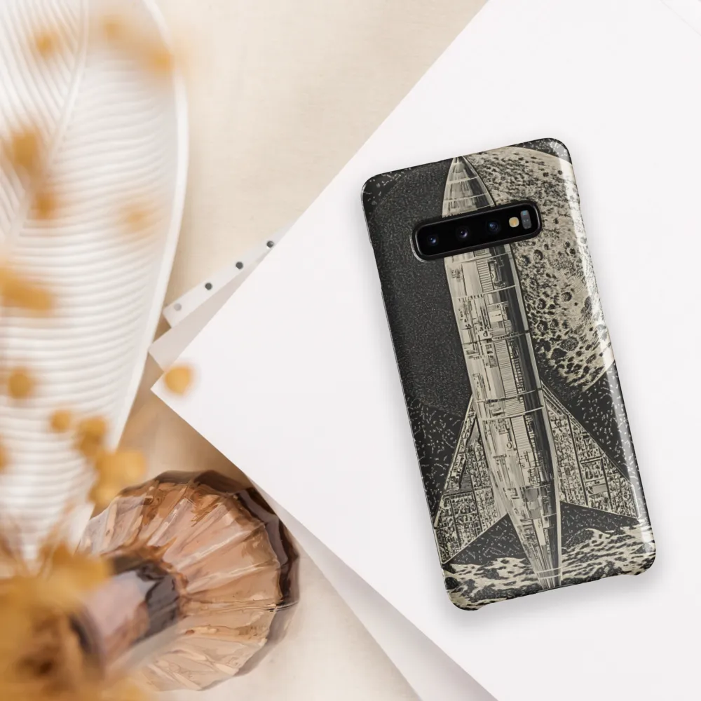 Journey to the Moon | Phone Case |  S10 Plus | Snap Case | Glossy