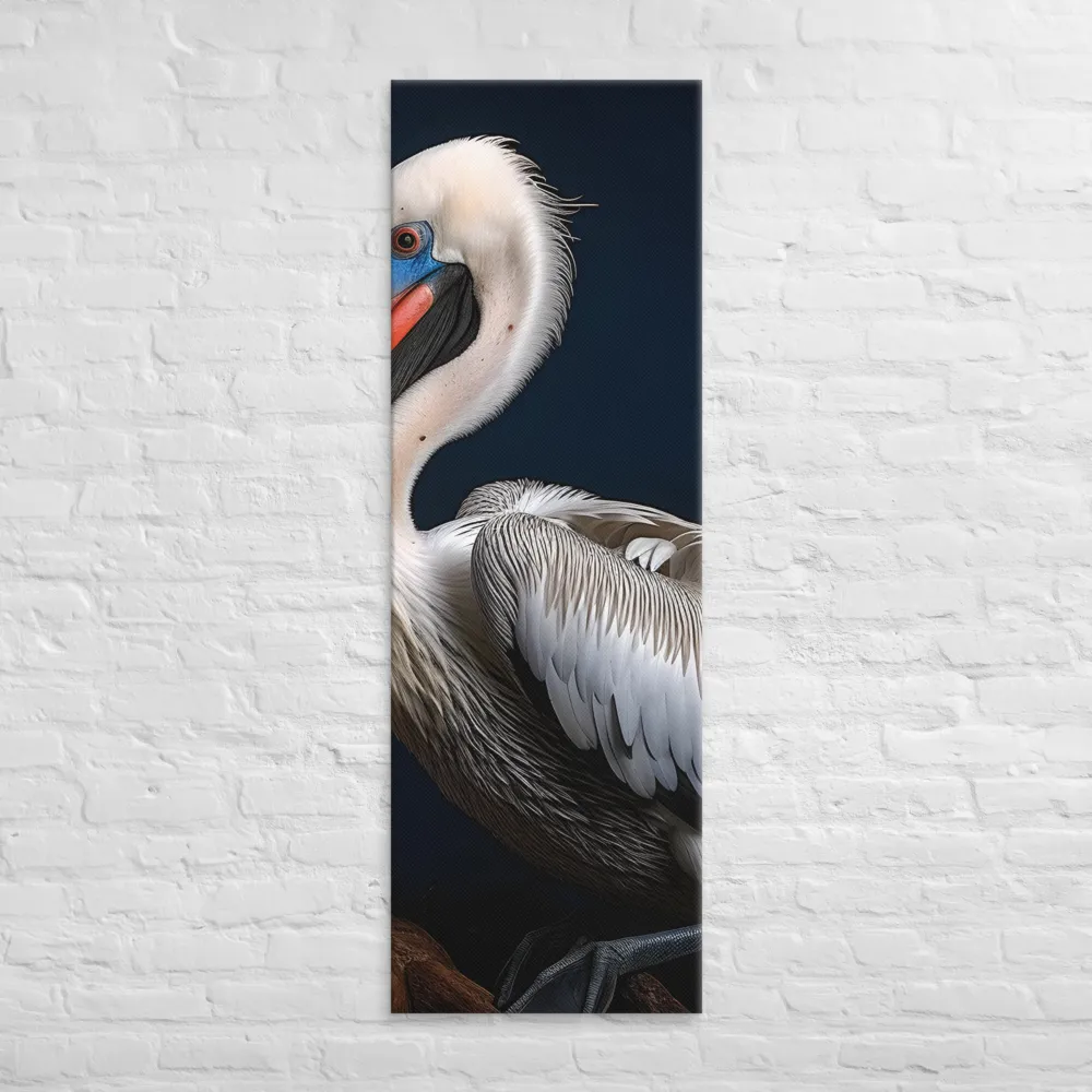 Majestic Pelican Portrait