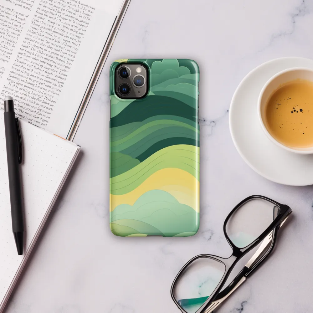 Serenity in Green | Phone Case |  11 Pro Max | Snap Case | Glossy