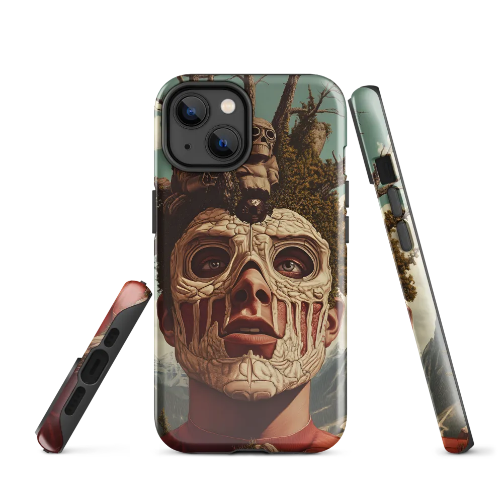Nature's Mask: A Surreal Exploration