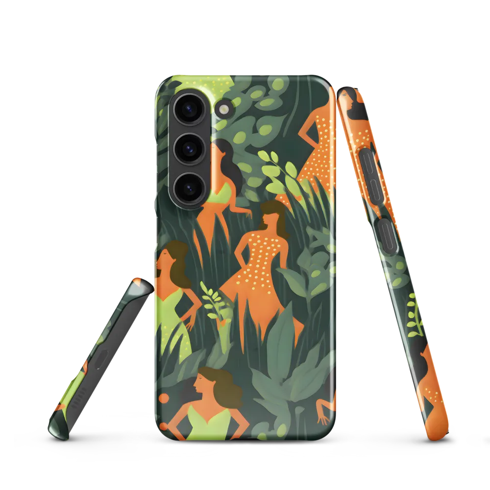 Playful Harmony in Patterns | Phone Case |  S23 | Snap Case | Glossy