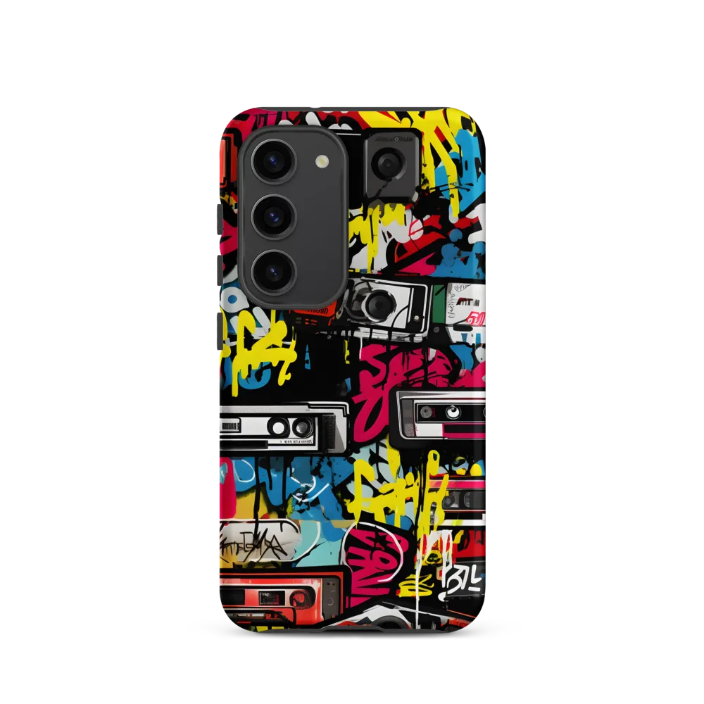 Urban Nostalgia: A Retro Cassette Explosion