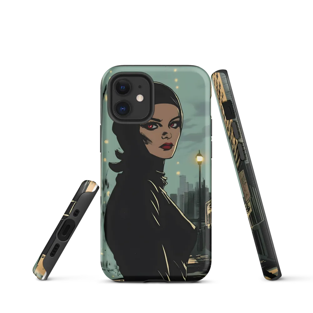 Shadows of Intrigue | Phone Case |  12 mini | Tough Case | Matte