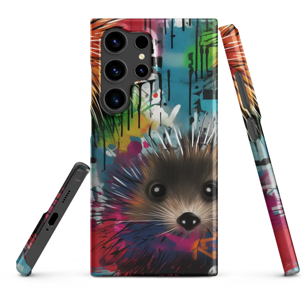 Whimsical Hedgehogs in a Kaleidoscopic Wonderland