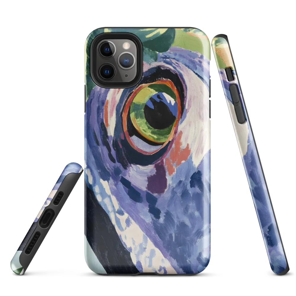 The Eyes of Nature: A Frog's Gaze | Phone Case |  11 Pro Max | Tough Case | Glossy