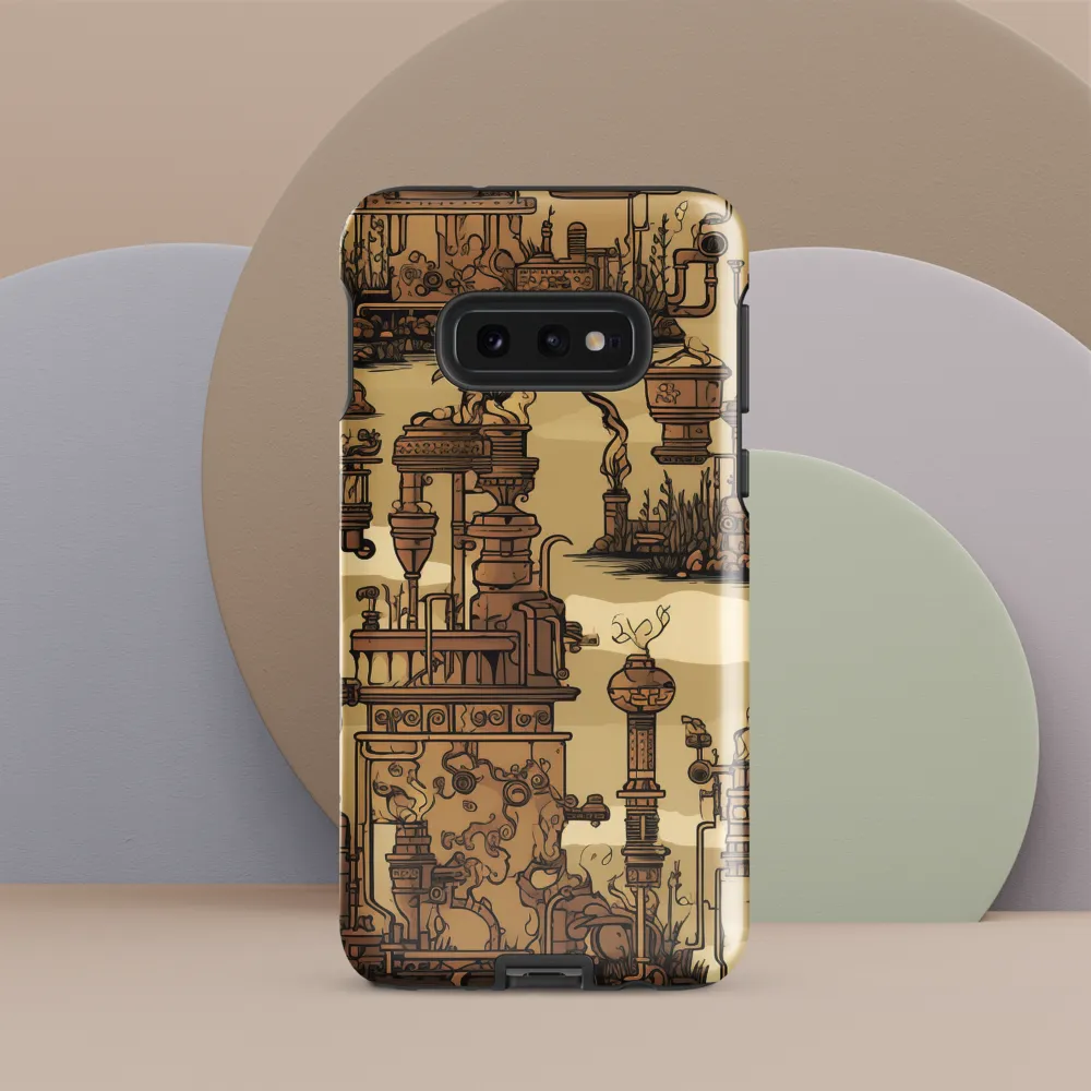 Whimsical Industrial Landscape