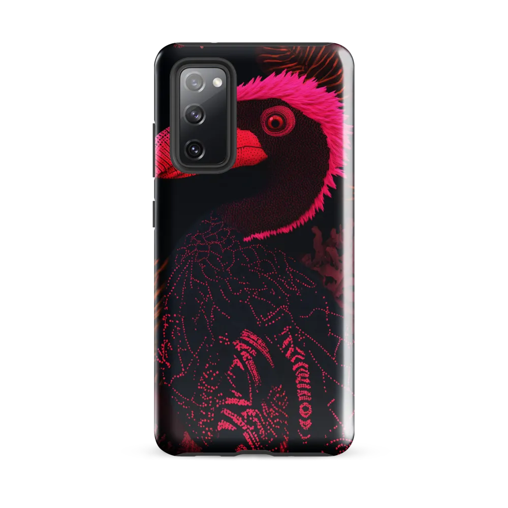 Tropical Echoes: A Modern Avian Portrait