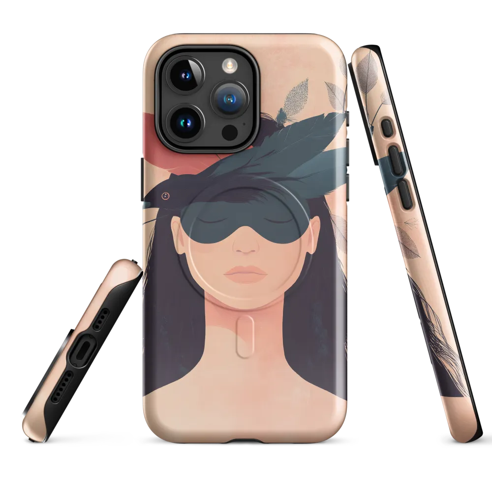 The Veil of Nature | Phone Case |  15 Pro Max | MagSafe® Tough Case | Glossy