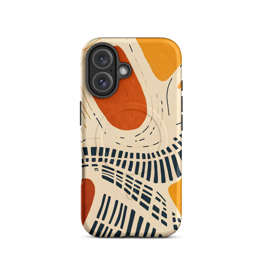Urban Patterns in Harmony | Phone Case |  16 | MagSafe® Tough Case | Matte