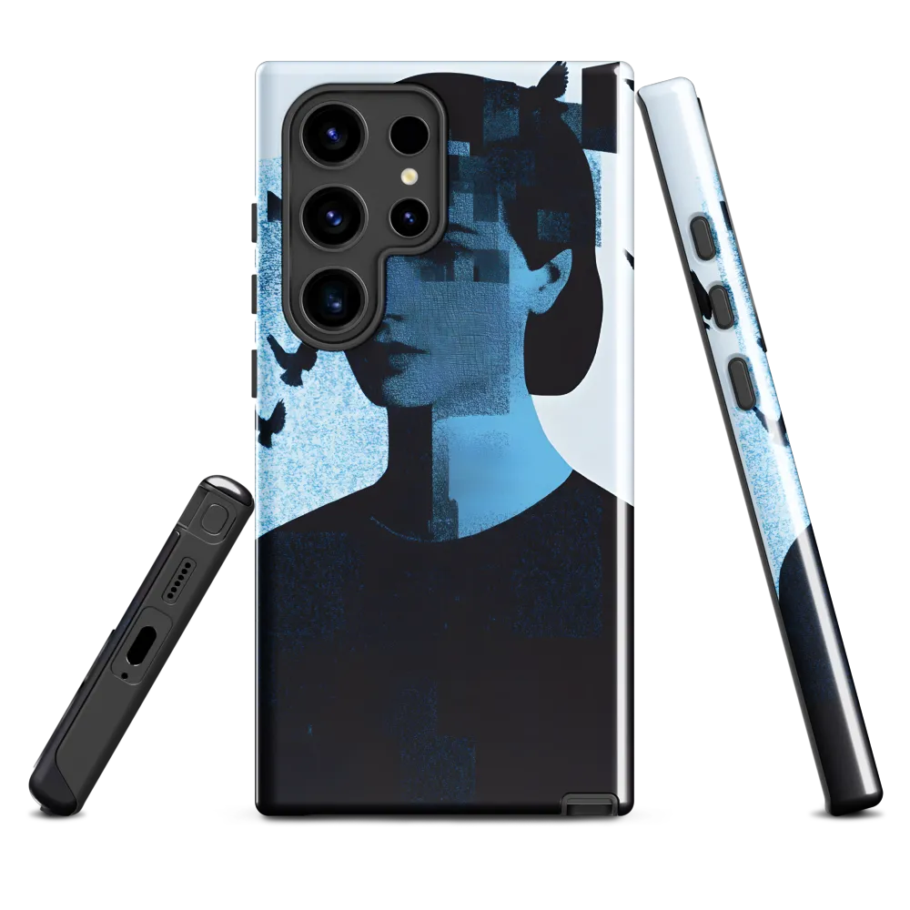 Fragmented Reflections | Phone Case |  S24 Ultra | Tough Case | Glossy
