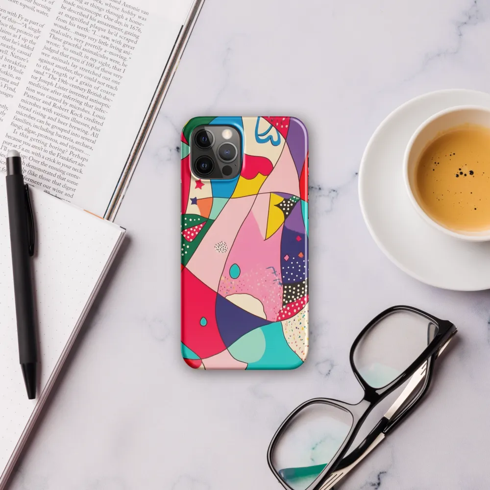 Playful Geometry in Color | Phone Case |  12 Pro | Snap Case | Glossy