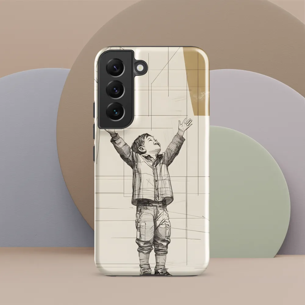 A Child's Dream | Phone Case |  S22 | Tough Case | Glossy