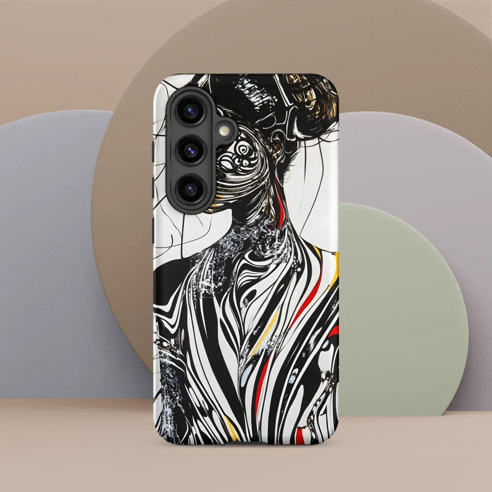 Whispers of the Abstract | Phone Case |  S24 | Tough Case | Matte