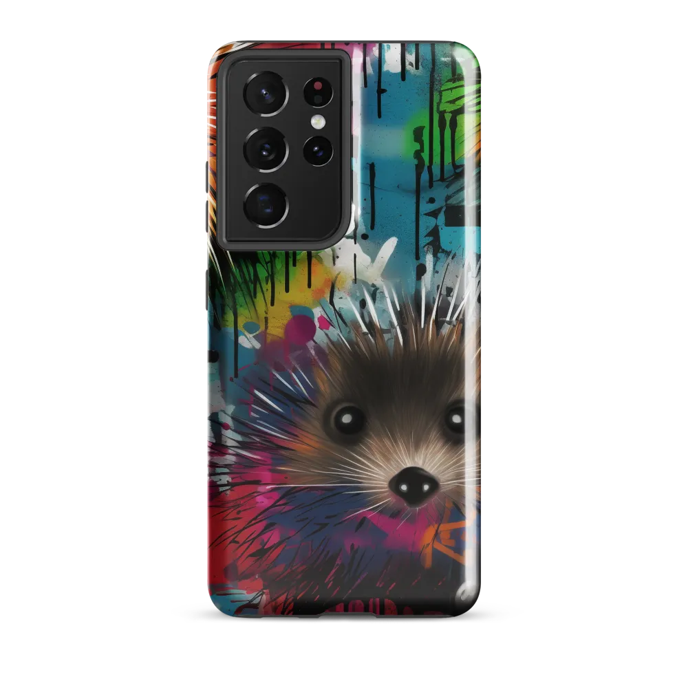 Whimsical Hedgehogs in a Kaleidoscopic Wonderland