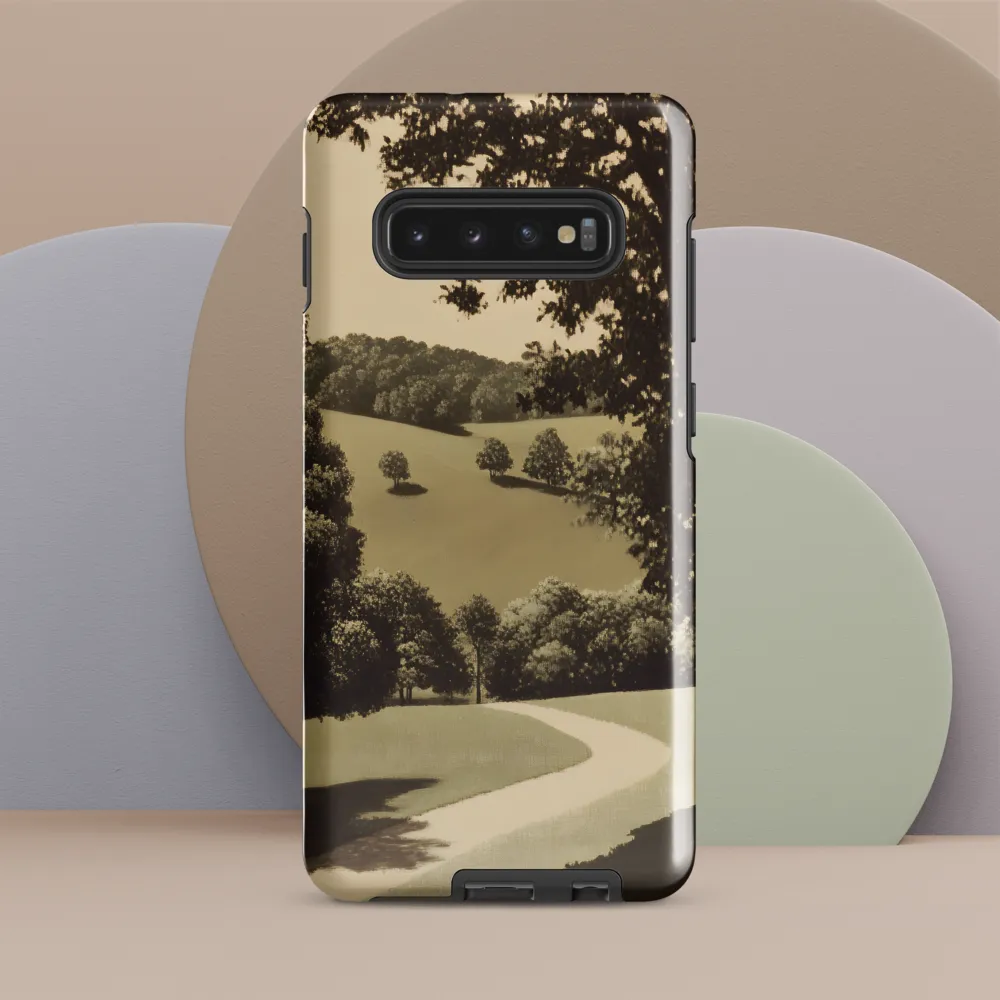 Whispers of the Verdant Path | Phone Case |  S10 Plus | Tough Case | Glossy