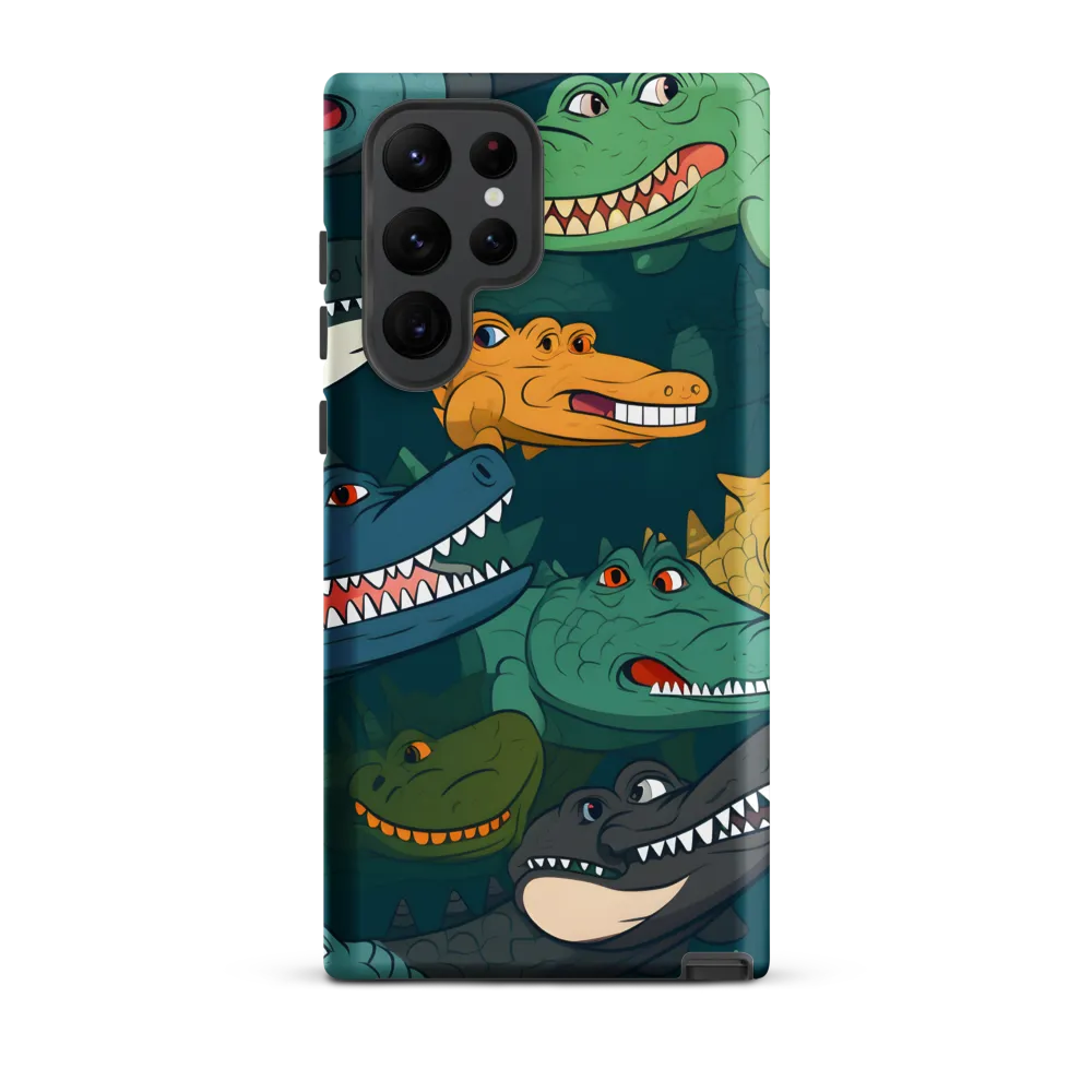 Cheerful Crocodilian Parade