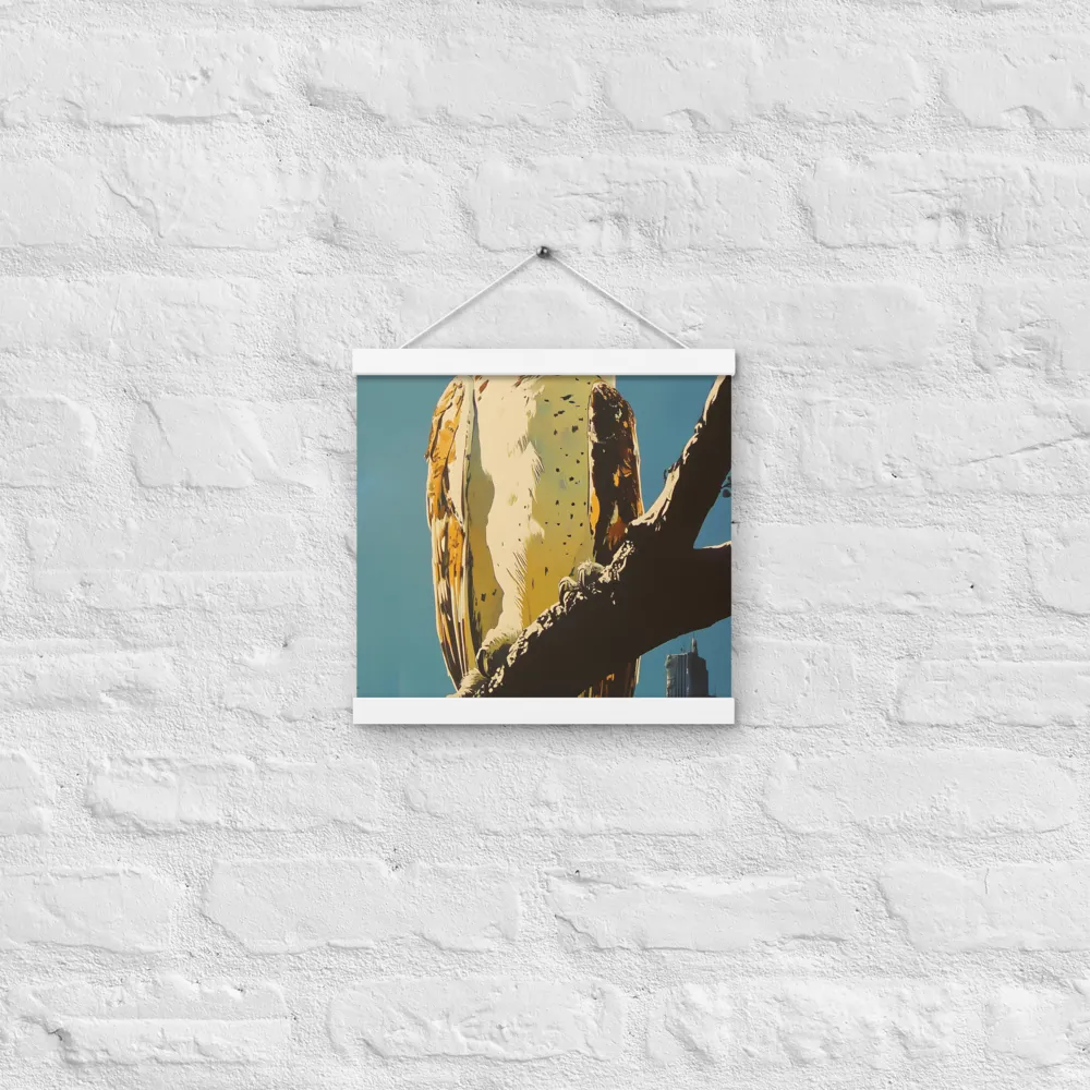 The Guardian of the Urban Wild | Poster With White Wood Hanger | 12″×12″