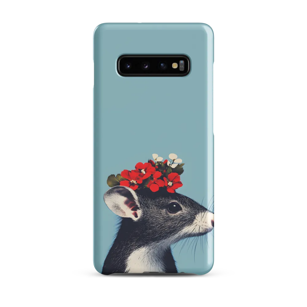 Whimsical Flora: A Mouse's Floral Crown