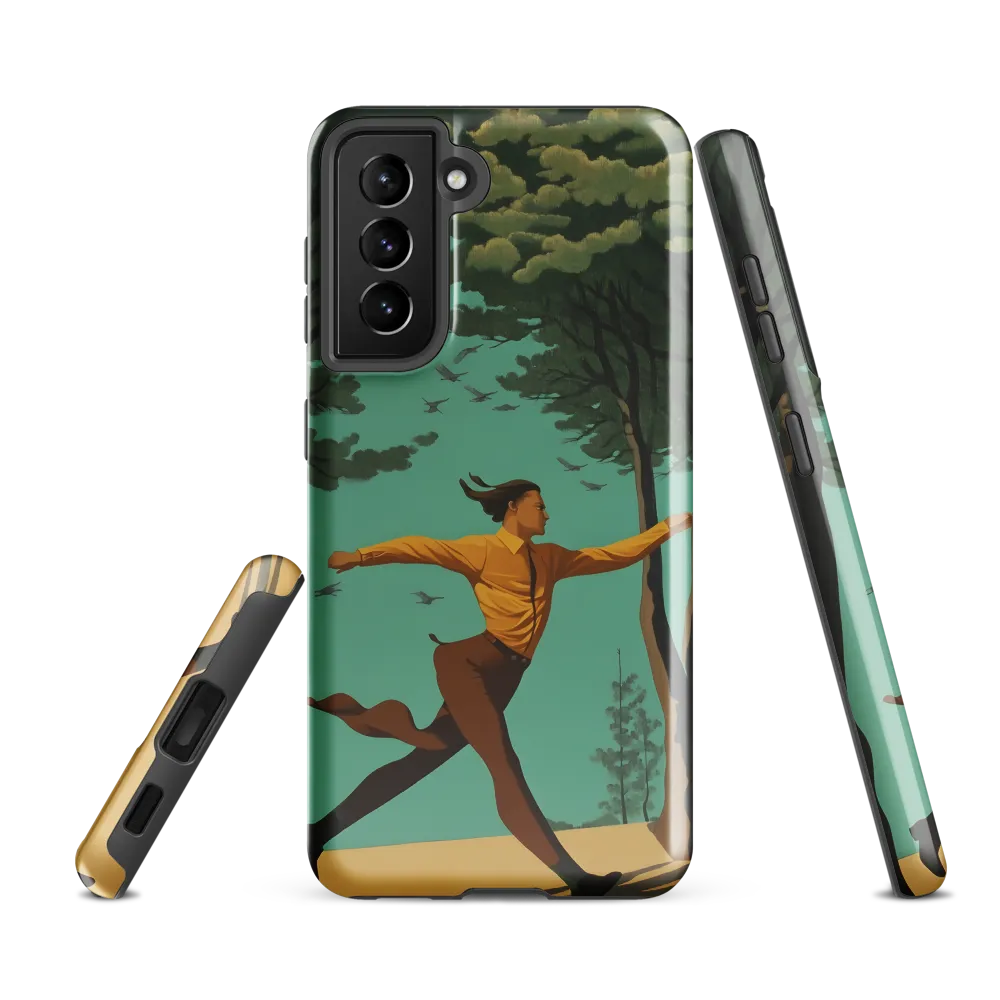 Chasing Freedom | Phone Case |  S21 FE | Tough Case | Glossy