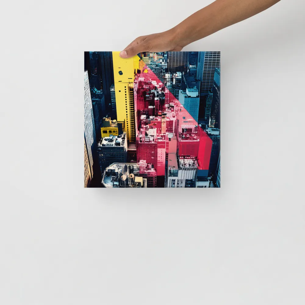 Dynamic Urban Symphony | Canvas | 12″×12″