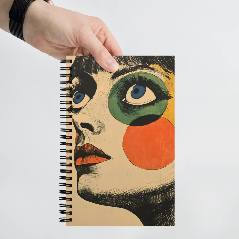 Bold Visage | Spiral Notebook