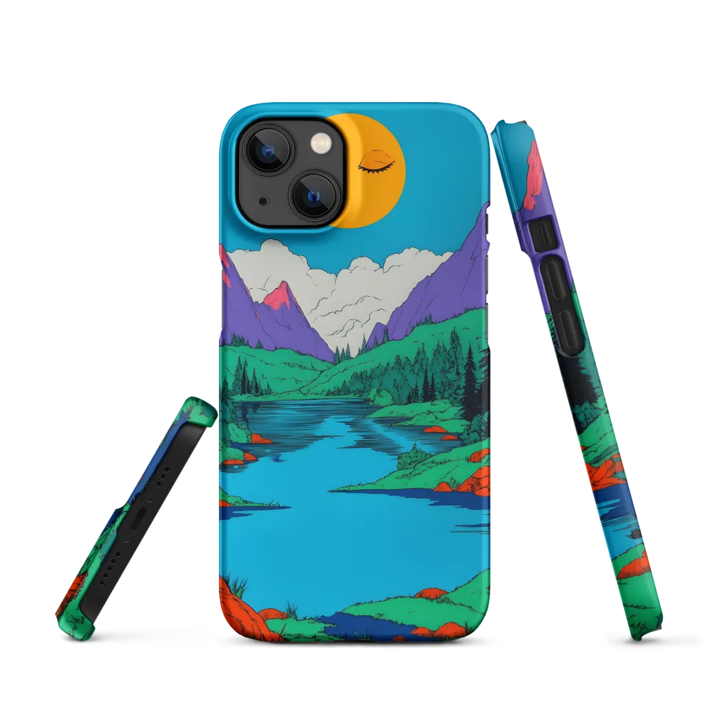 Whimsical Serenity in Vibrant Colors