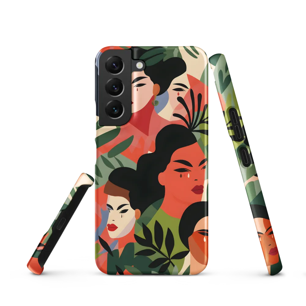 Harmony of Nature and Femininity | Phone Case |  S22 | Snap Case | Matte