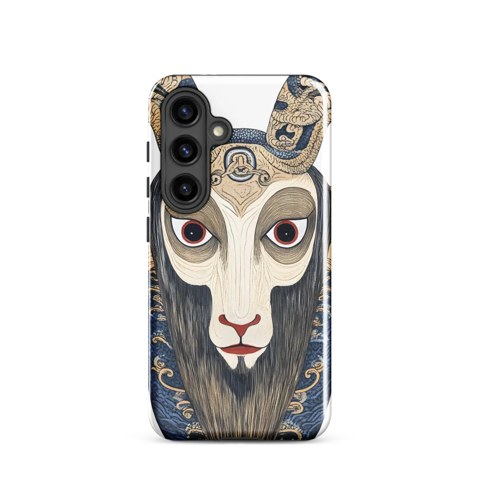 Ethereal Gaze of the Ram | Phone Case |  S24 | Tough Case | Glossy