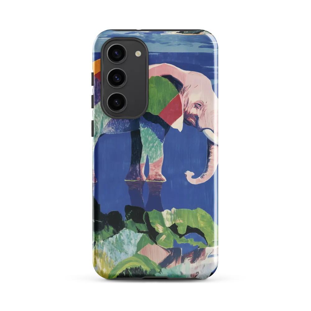 Serenity in Color: The Elephants of Reflection