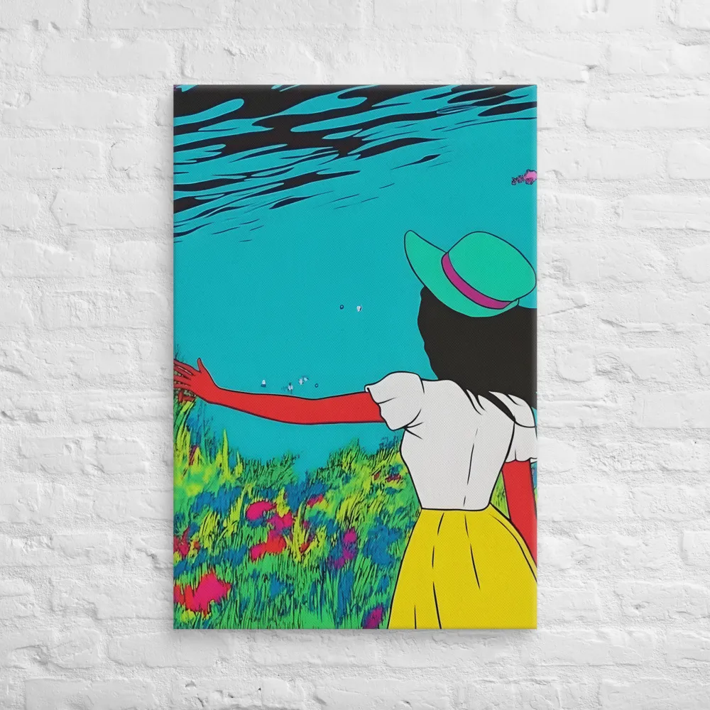 Whimsical Encounter | Canvas | 24″×36″